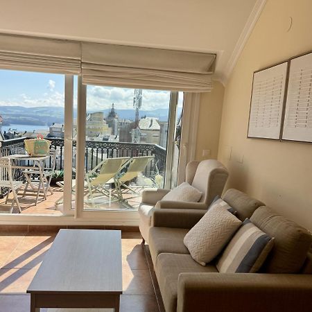Moderno Piso Con La Mejor Terraza De Ribadeo Y Vistas Maravillosas Экстерьер фото