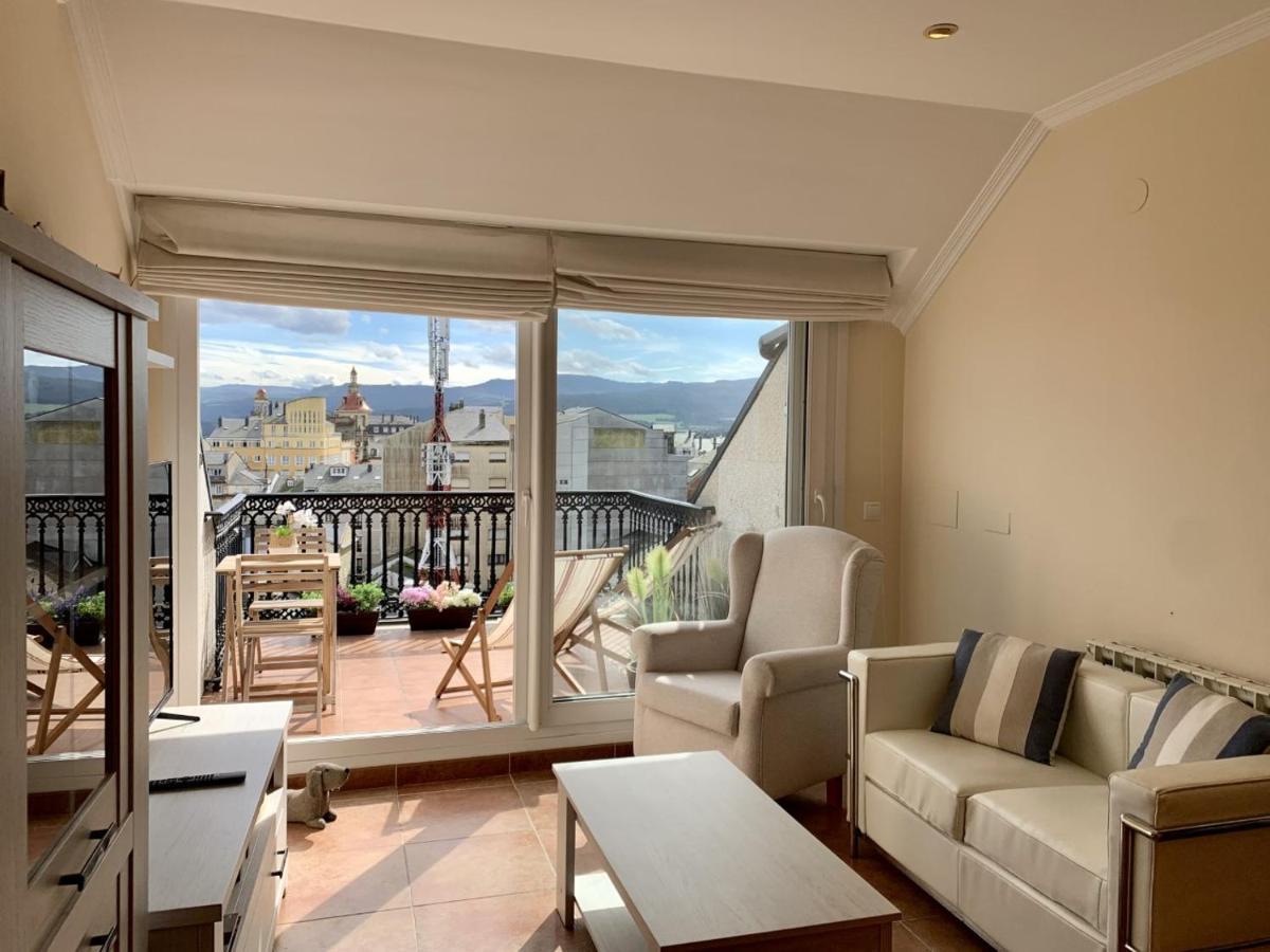 Moderno Piso Con La Mejor Terraza De Ribadeo Y Vistas Maravillosas Экстерьер фото