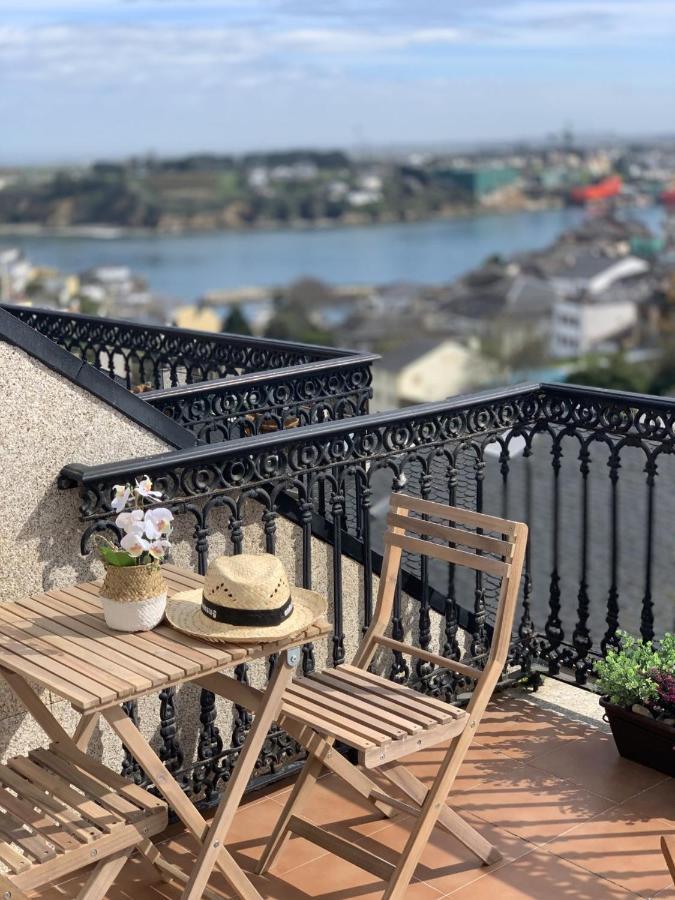 Moderno Piso Con La Mejor Terraza De Ribadeo Y Vistas Maravillosas Экстерьер фото